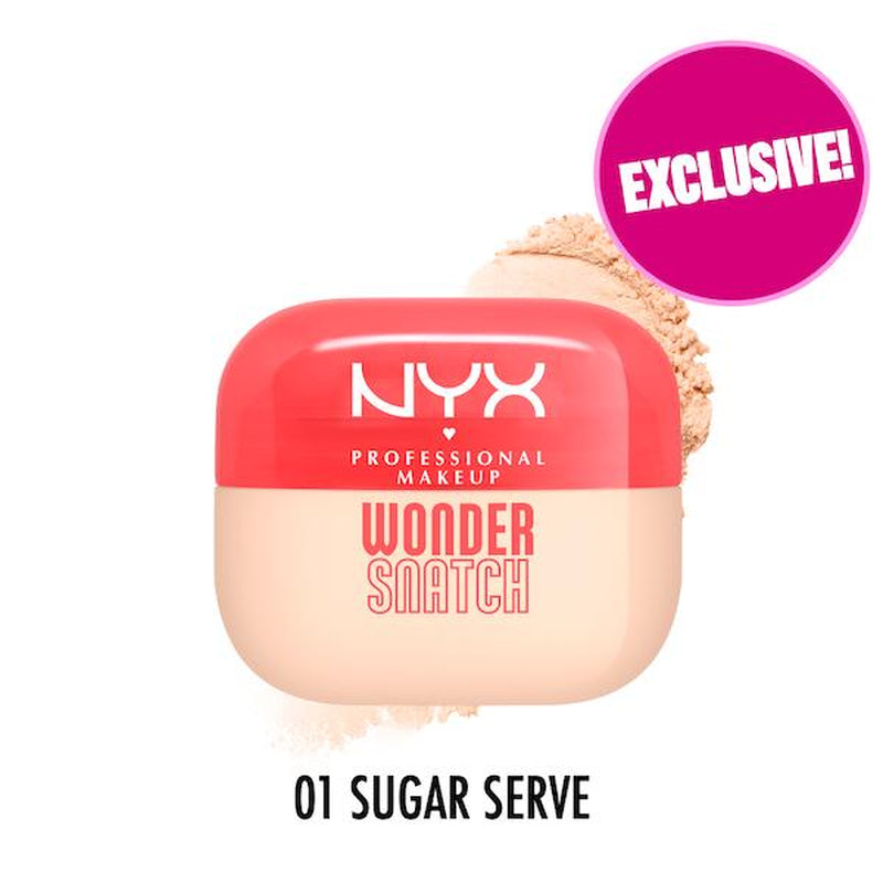Wonder Snatch Loose Setting Powder, 16H Wear, Lift + Brighten, Smudge- Proof Formula, NYX Professional Makeup