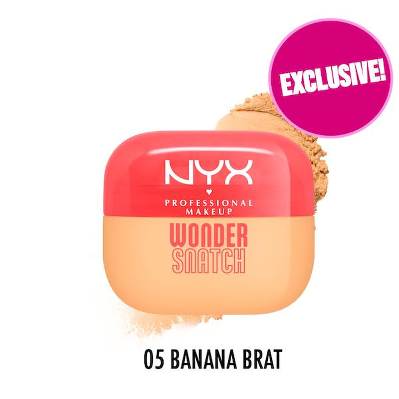 Wonder Snatch Loose Setting Powder, 16H Wear, Lift + Brighten, Smudge- Proof Formula, NYX Professional Makeup