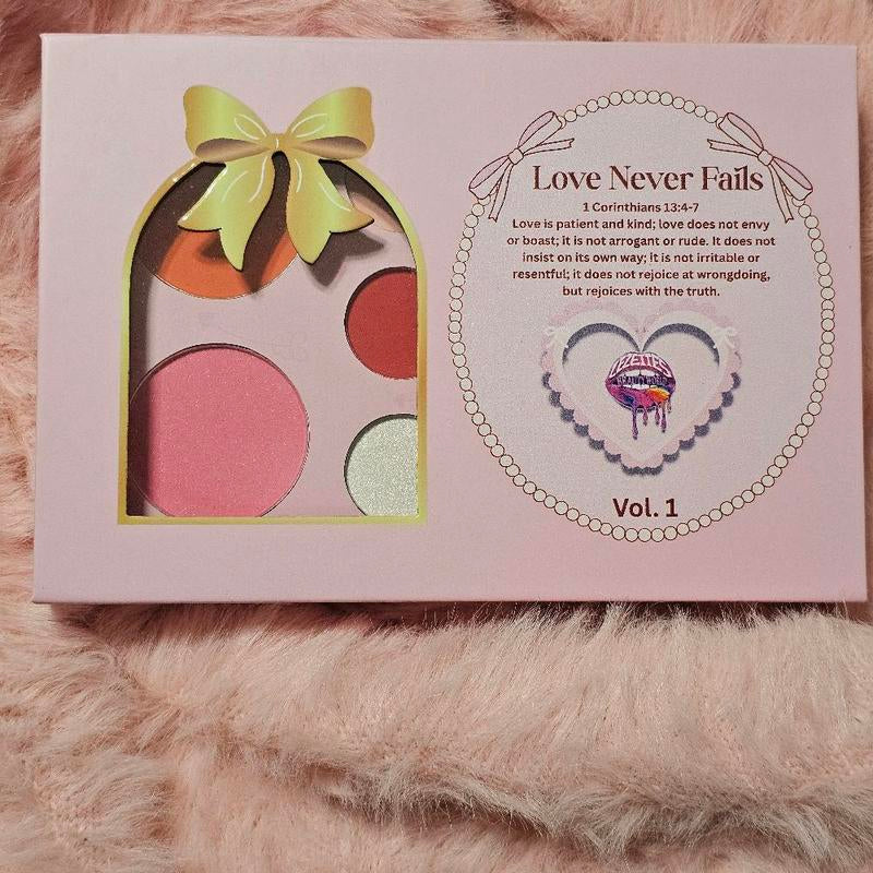 LOVE NEVER FAILS VOL. 1 BOX SET EYESHADOW PALETTE
