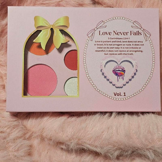 LOVE NEVER FAILS VOL. 1 BOX SET EYESHADOW PALETTE